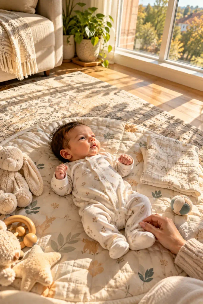 Bright Days and Dim Nights Teach Baby What Time It Is