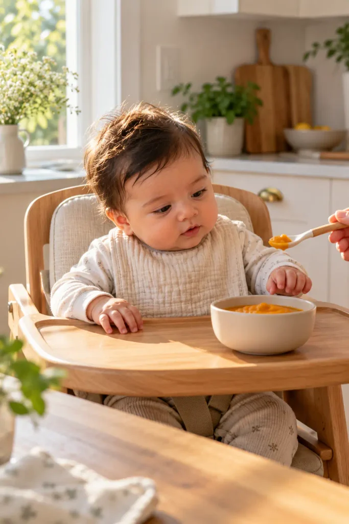 Set Up the High Chair Before the First Bite