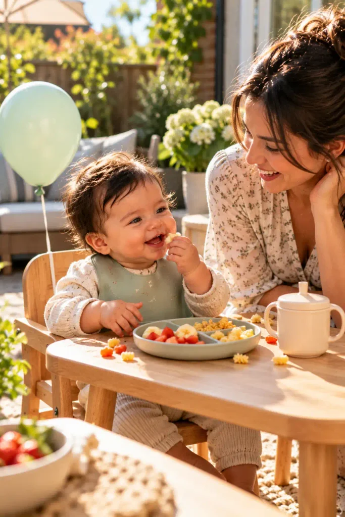 Turning One Means Meals Lead and Milk Follows