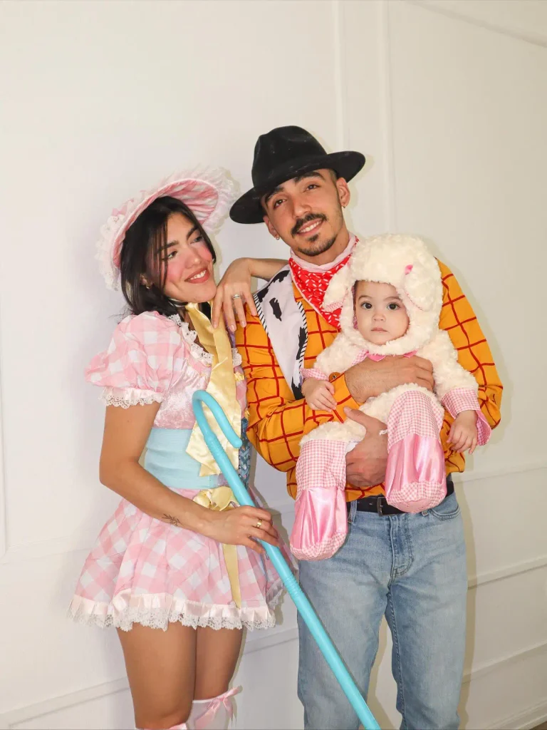 Toy Story Family With Woody, Bo Peep and Her Baby Lamb