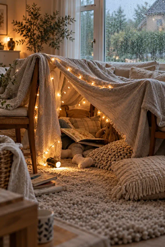 Blanket Fort Reading Nook
