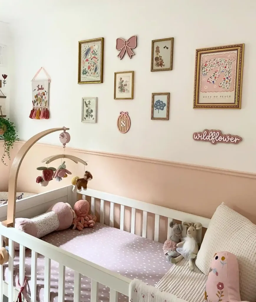 A Gold Frame Gallery Wall You Can Add To Every Year