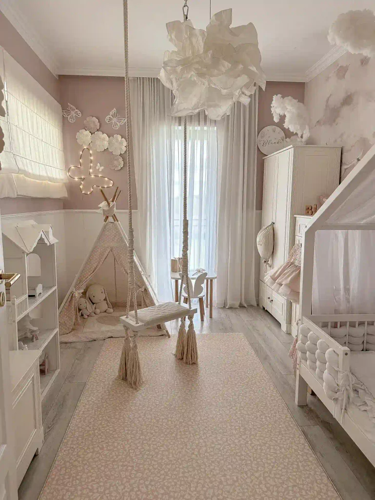 Leave Floor Space For A Teepee, A Swing, And A Dollhouse